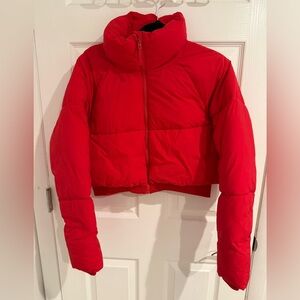 Cotton On Mother Puffer Cropped Jacket Size Large